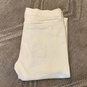 J Crew Ladies White Jeans